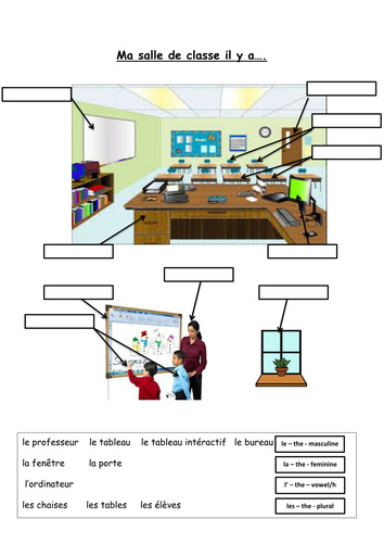 Acces Studio Unit 5 Ma Salle de Classe | Teaching Resources