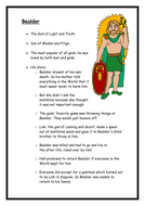 primary homework help anglo saxon gods