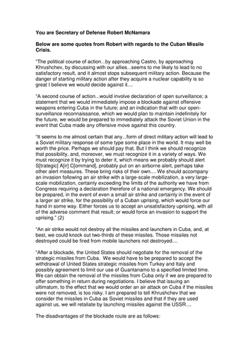 The Bay of Pigs and the Cuban Missile Crisis | Teaching Resources