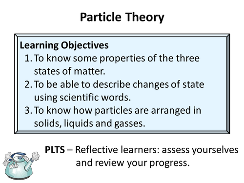 Particle theory - lesson powerpoint | Teaching Resources