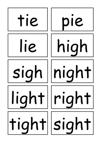 sound worksheets long i phonics ruthbentham igh e i by y ie  & and resources powerpoints Phonics