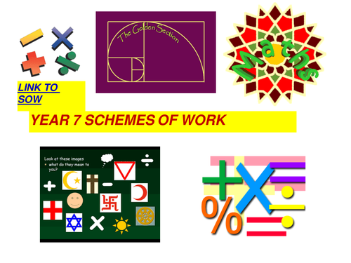 YEAR 7 SCHEME OF WORK FOR MATHS | Teaching Resources