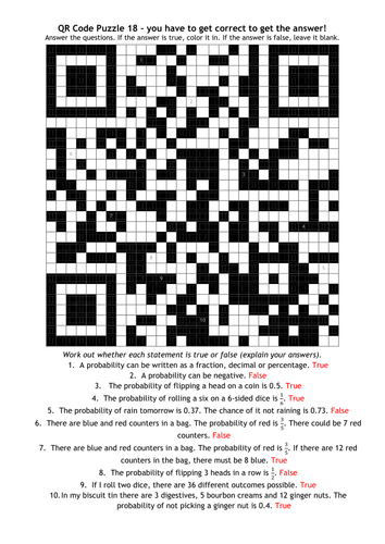 qr-code-puzzle-18-probability-teaching-resources