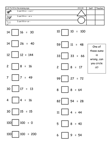 Missing numbers and continuing sequences | Teaching Resources