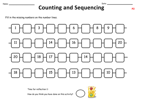 Number Couting and Sequencing | Teaching Resources