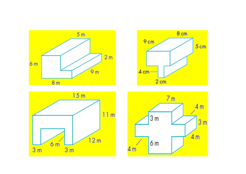 Volume of a Cuboid Level 6 7 D C Teaching Resources