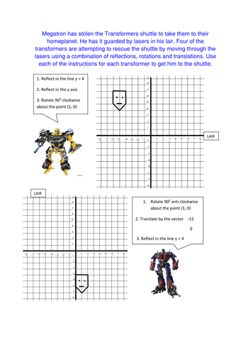 transformers-transformations-teaching-resources