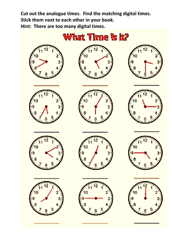 Tricky Time Problems Year 4 | Teaching Resources