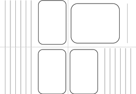 Mini Booklet template made from 1 sheet of A4 | Teaching Resources