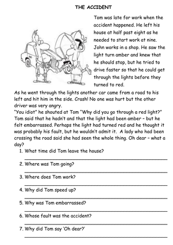 reading comprehension teaching resources