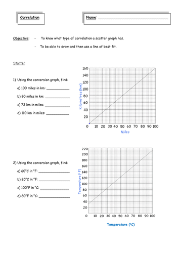 correlation-worksheet-teaching-resources