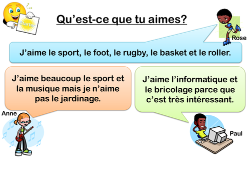 ks3-french-what-do-you-like-teaching-resources