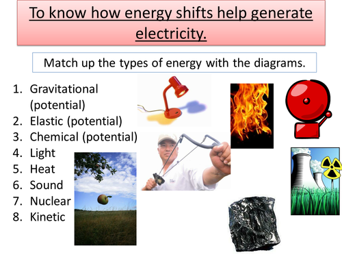 Energy transfers and renewables | Teaching Resources