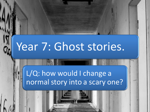 ghost story english essay