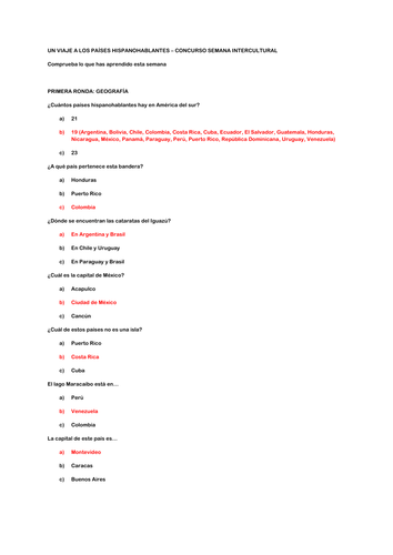 Países hispanohablantes | Teaching Resources