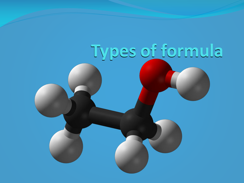 types of formula | Teaching Resources
