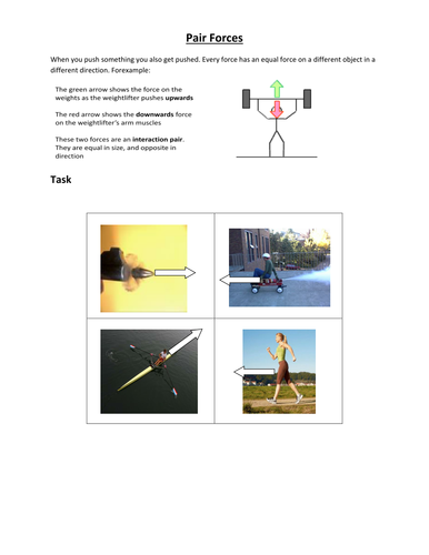 Introduction to Forces KS4 Throwing and catching | Teaching Resources