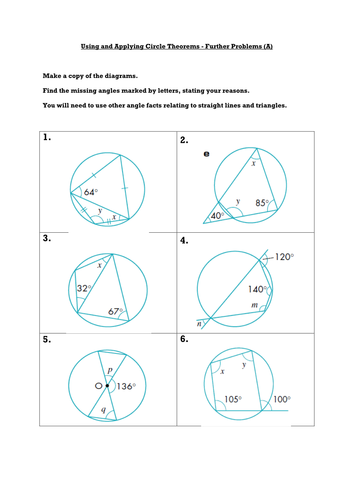 Circle Theorems - Complete Lesson 2 | Teaching Resources