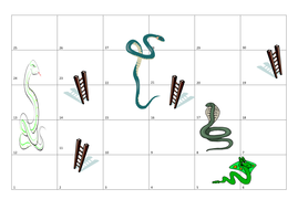 Snakes and Ladders Template | Teaching Resources